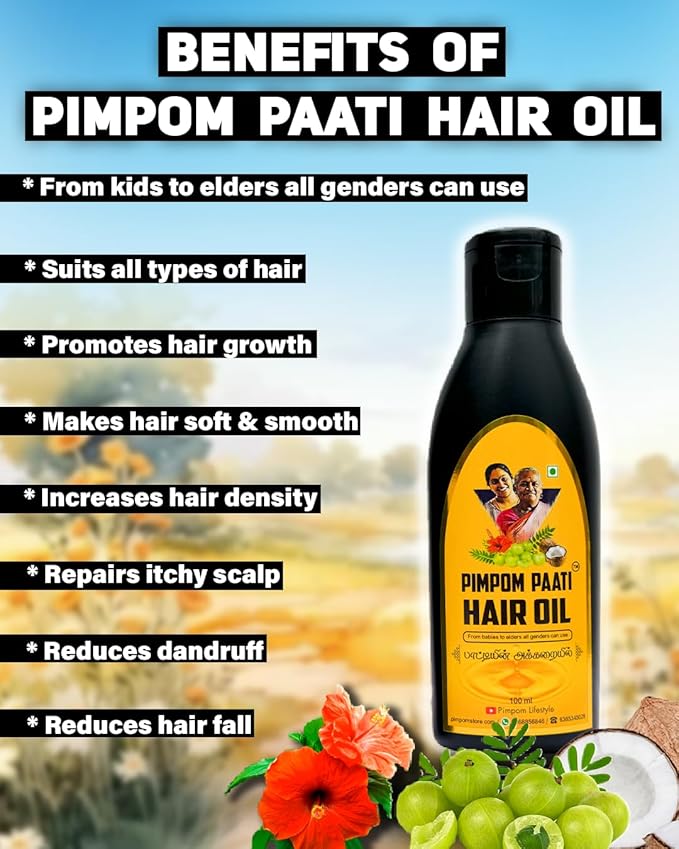200ml Paati hair oil