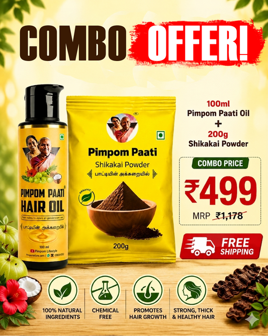 BUDGET COMBO OFFER - 100ml + 200g Shikakai